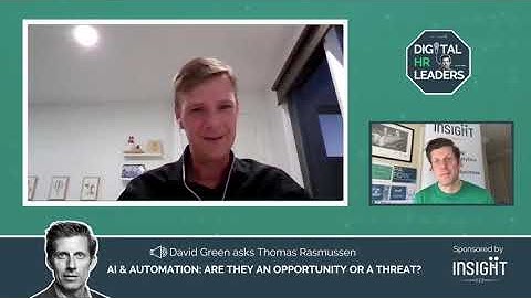 AI AND AUTOMATION: ARE THEY AN OPPORTUNITY OR A THREAT TO HR? Interview with Thomas Rasmussen