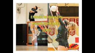 Emma Robinson Volleyball Highlight Reel 2023