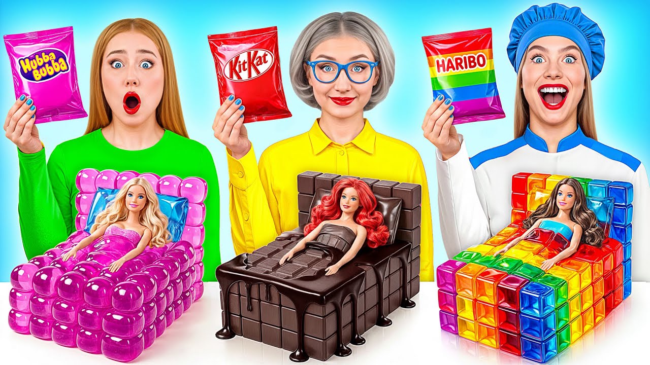 Кулинарный Челлендж: Я против Бабушки | Удивительный Челлендж с Едой от Super Hyper DO