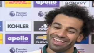 تصريح محمد صلاح اليوم بعد  تسجيل صلاح هاتريك و فوز ليفربول على مانشستر يونايتد 5_0