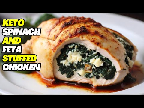 Keto Spinach and Feta Stuffed Chicken Recipe | Low-Carb Delight