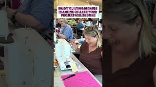 Finishing Our Quilting Projects in the BLINK of a eye