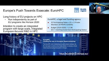 Towards An Integrated and Resource-Aware Software Stack for the EU Exascale Systems - Martin Schulz.