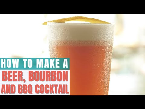 The Best Backyard Party Cocktail - Beer, Bourbon and BBQ All in One by Advanced Mixology