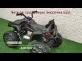 Купить детский квадроцикл Grizzly ATV  BDM0906 черный на pushishki.ru