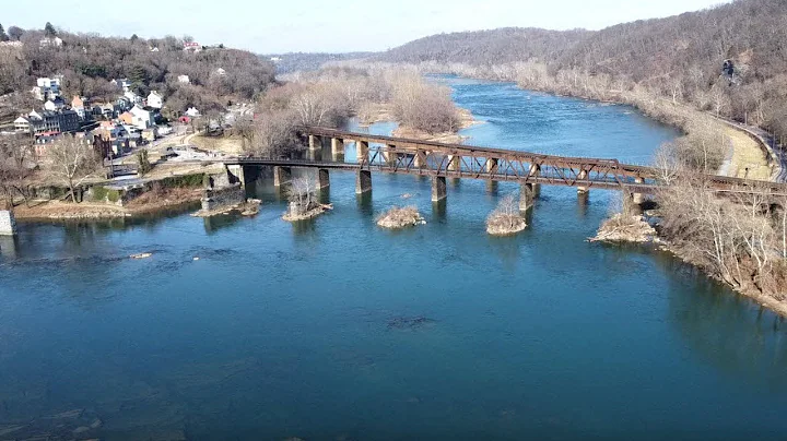 Coal train passing through Harpers Ferry, West Vir...