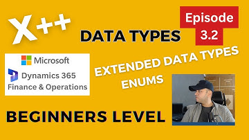 X++ Programming for Beginners- Data Types | Dynamics 365 Finance #coding #microsoft #tech #CursorRun