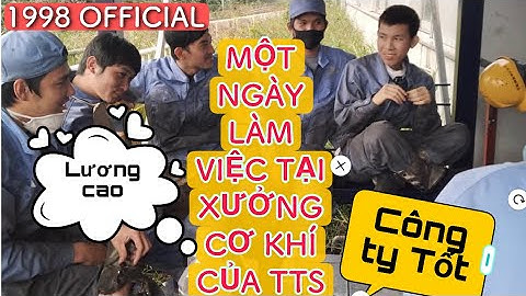 Vlog36: MỘT NGÀY LÀM VIỆC TẠI XƯỞNG CƠ KHÍ NHẬT BẢN | Cuộc Sống Nhật Bản