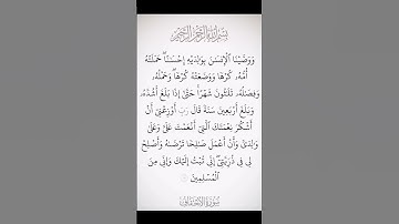 سورة الأحقاف بصوت الشيخ سعد الغامدي #القرآن_الكريم #راحة_نفسية #اطمئن #رمضان