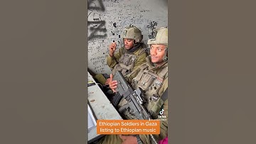 Thumbnail of Israeli Ethiopian Soldiers in Gaza listening to Traditional Ethiopian music