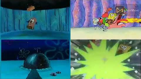 up to faster 4 to spongebob