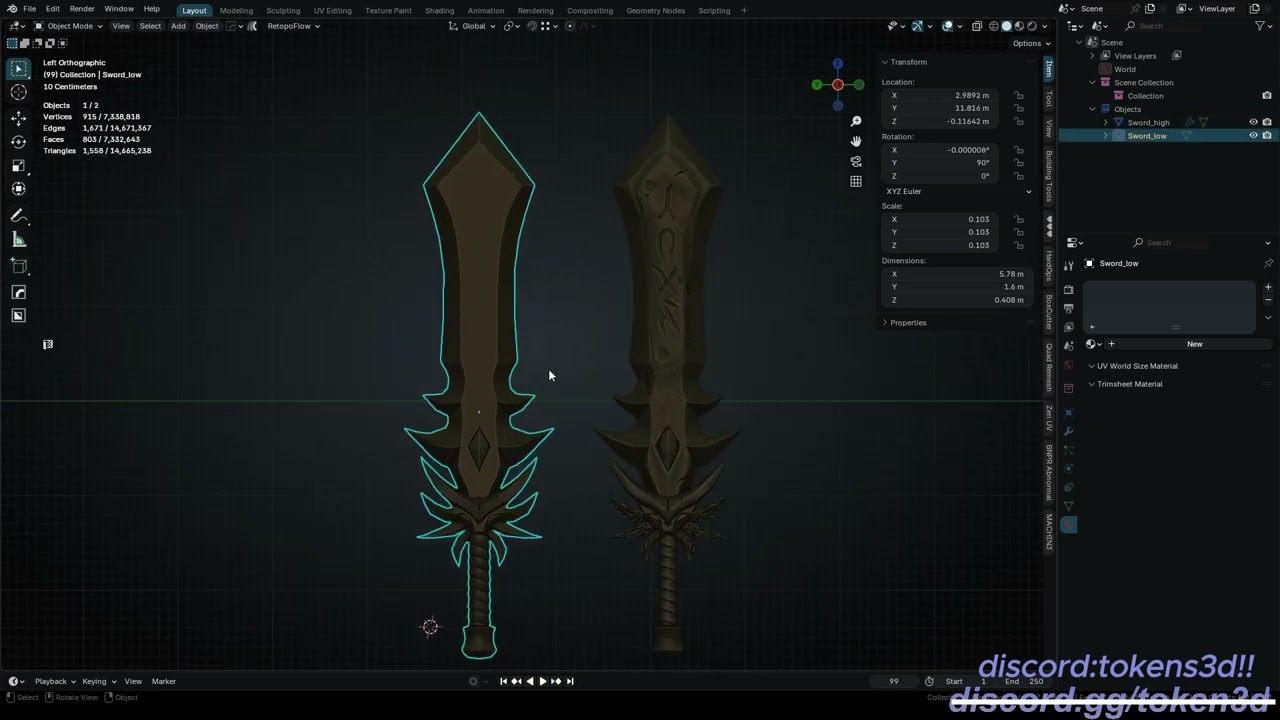 How To Bake High Poly Details on Low Poly mesh in substance painter