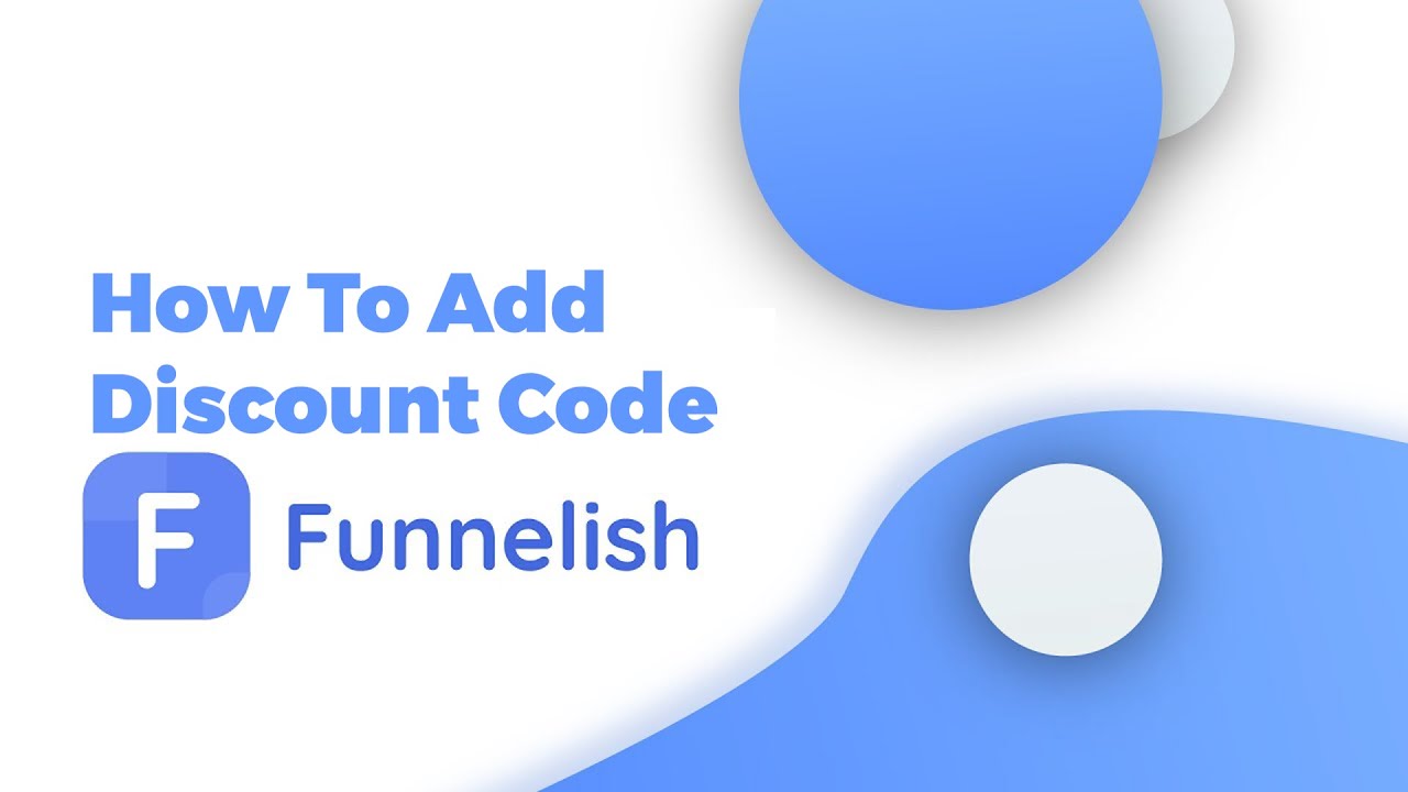 How To Add Discount/Promo Code In Funnel On Funnelish? YouTube