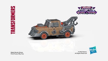 Transformers Legacy Evolution Deluxe Class Junkion Scraphook (360º official video)