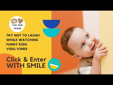 Not To Laugh While Watching Funny Kids vids