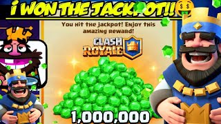 I WON The JACKPOT!!! In Clash Royale 😍 • Clash Royale Biggest Giveaways • ShravannnCR screenshot 2