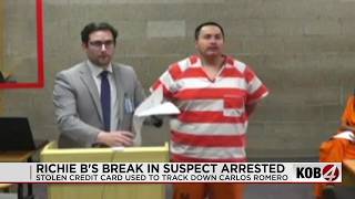 Richie B's break-in suspect arrested