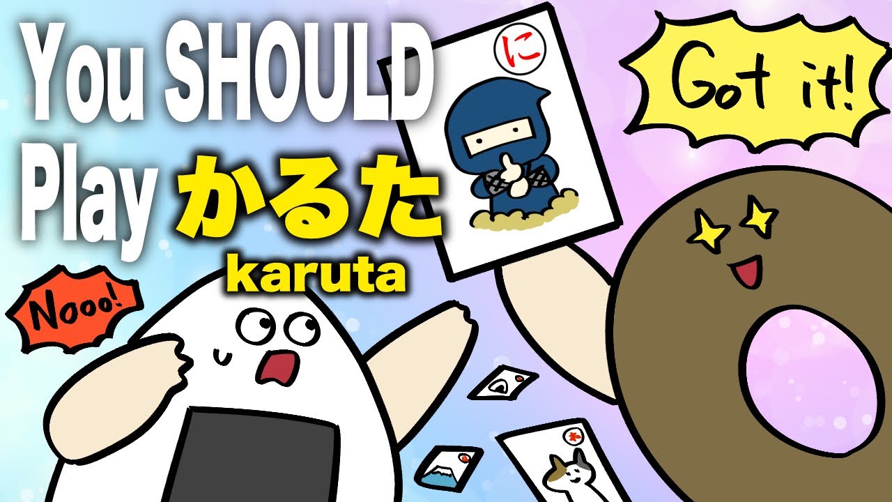 This Japanese Word Game Is Perfect for Learning Japanese!【日本語学習】Karuta かるた