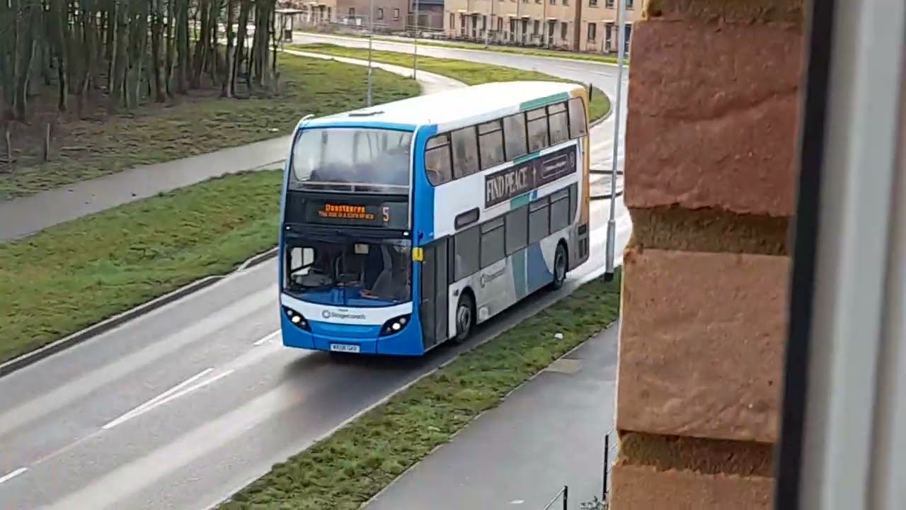 Stagecoach East - ADL Enviro400 (19229 - MX08 GKK) Route on Diversion/Route 5 to Dogsthorpe 