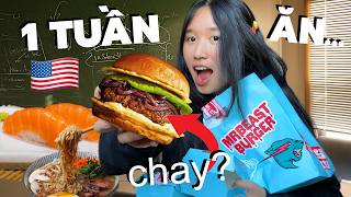 1 Tuần Ở Mỹ Ăn Gì? Thử Thách Ăn Chay?