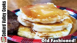 Homemade Pancake Recipe - Old Fashioned - Country Cooking - How to Cook Tutorial