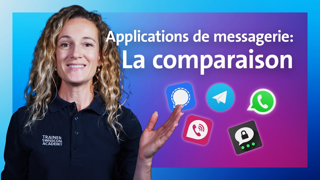 Comparaison des applications de messagerie