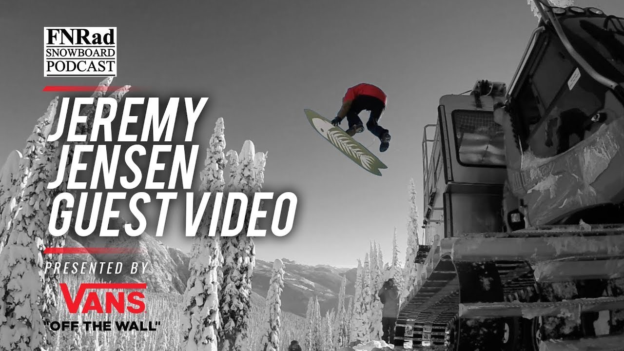 Jeremy Jensen Exclusive Powsurfing Edit for the FnRad Podcast YouTube