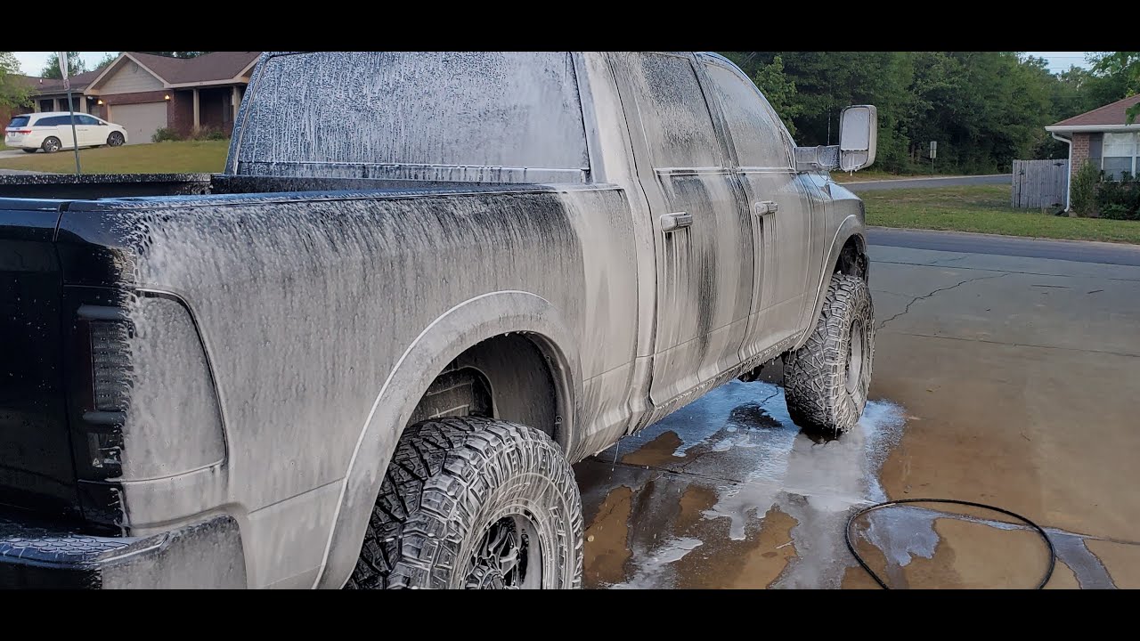 Washing my truck YouTube