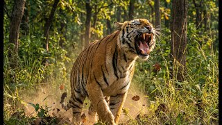 Angry Tiger Roaring