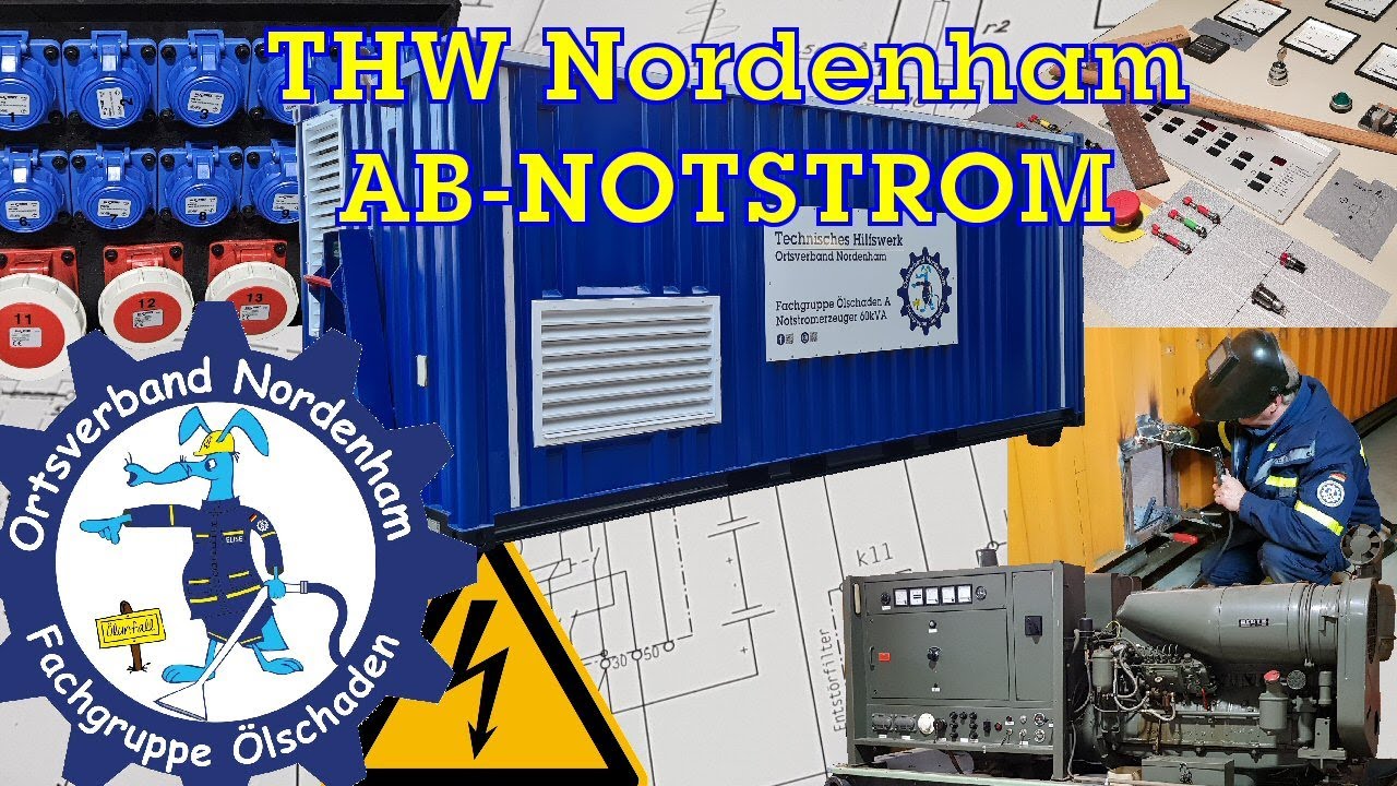 THW AB Notstrom OV Nordenham FGr Ölschaden