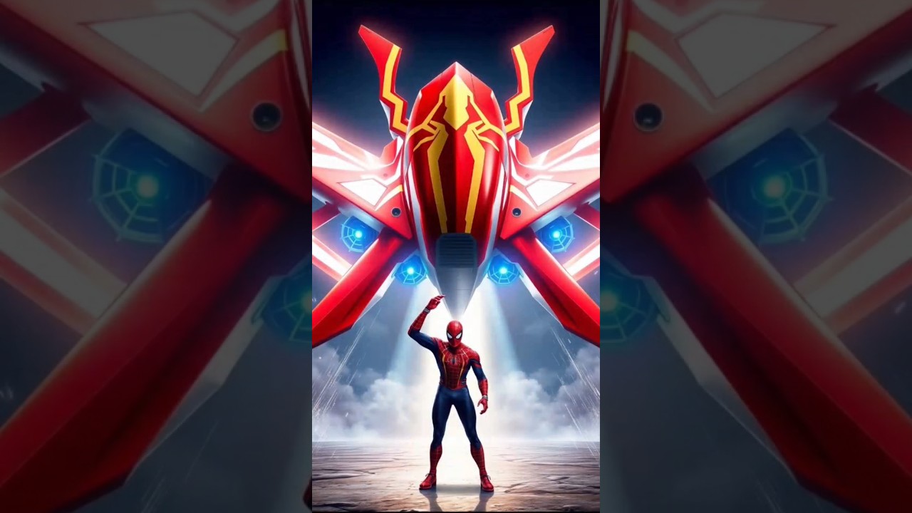 Spiderman Saves Everyone With His New Jet 