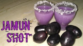 बाजार जैसा बनाऐ 3 चिजो से जामुन शॉट्स ||How to make jamun shot at home