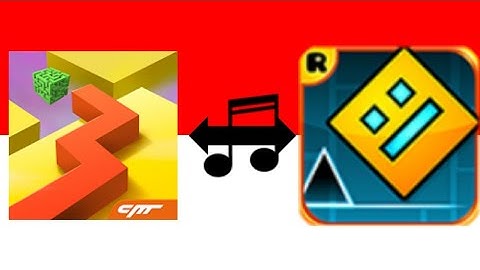 TRYING TO MAKE GEOMETRY DASH LEVEL WITH MY FAVOURITE DANCING LINE SONG