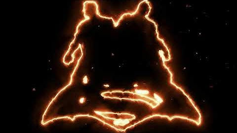 BATMAN V SUPERMAN BURNING ANIMATION REVEAL - AFTER EFFECTS 2020