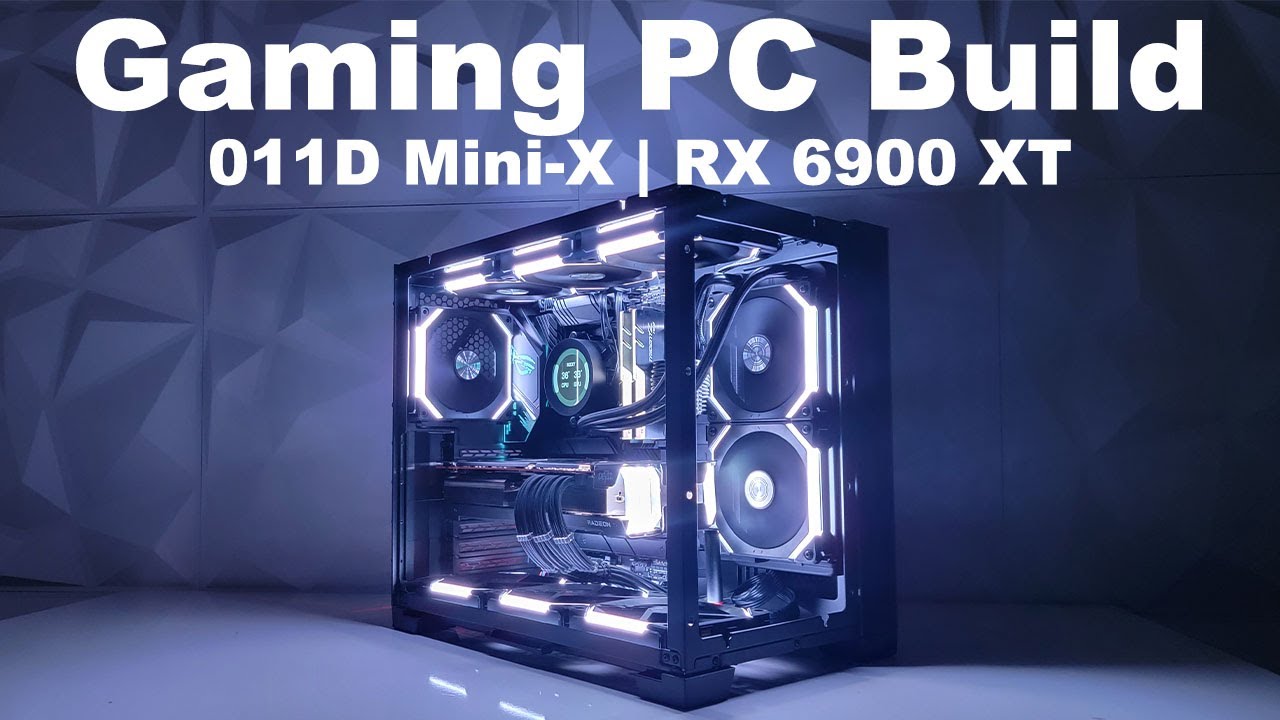 Gaming PC Build 2022 | Lian-Li O11D Mini-X | RX 6900 XT | NZXT Kraken ...