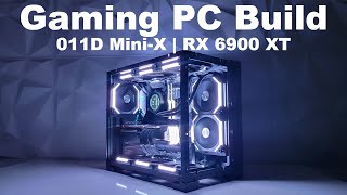 Gaming PC Build 2022 | Lian-Li O11D Mini-X | RX 6900 XT | NZXT Kraken Z53 | Lian Li UNI FAN SL120