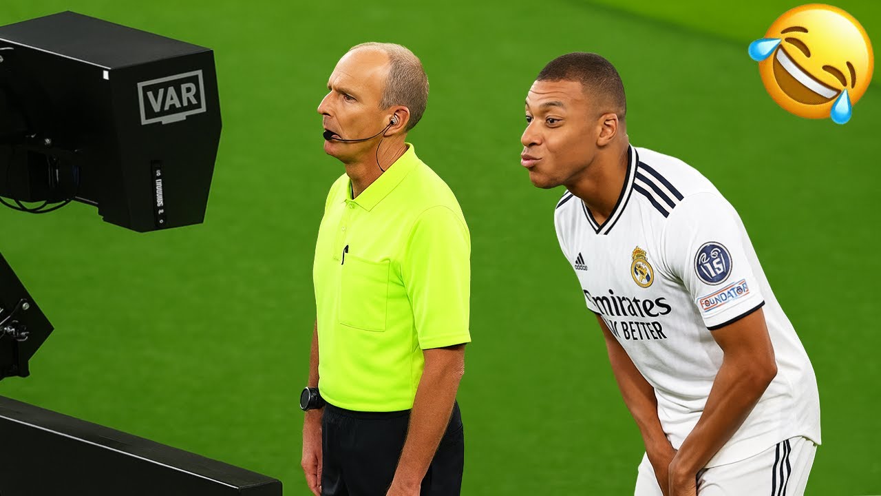 Самые смешные моменты в футболе