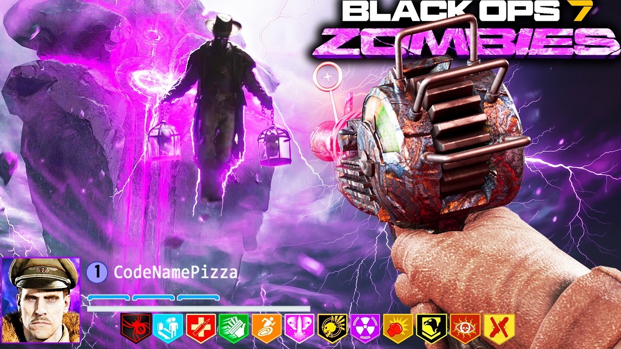 ⭐"REX INFERNUS" EASTER EGG HUNT & BOSS!!⭐BO7 ZOMBIES FINAL MAP!!⭐Call of Duty Black Ops 7 Zombies⭐