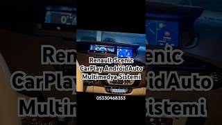 Renault Scenic Carplay Multimedya Sistemi. #renault #scenic #carplay #androidauto #istanbul