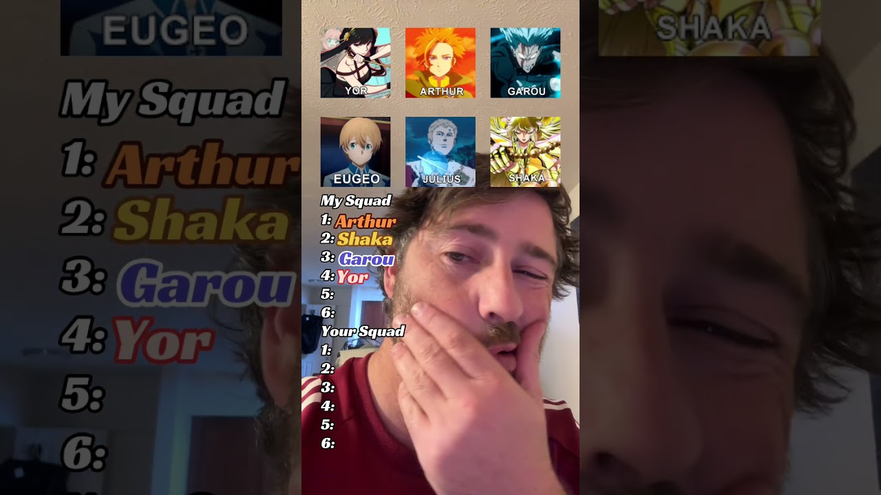 Anime Strongest Squad Battle! #shorts #anime #viral #fyp #foryou #dragonball #goku #shortvideo