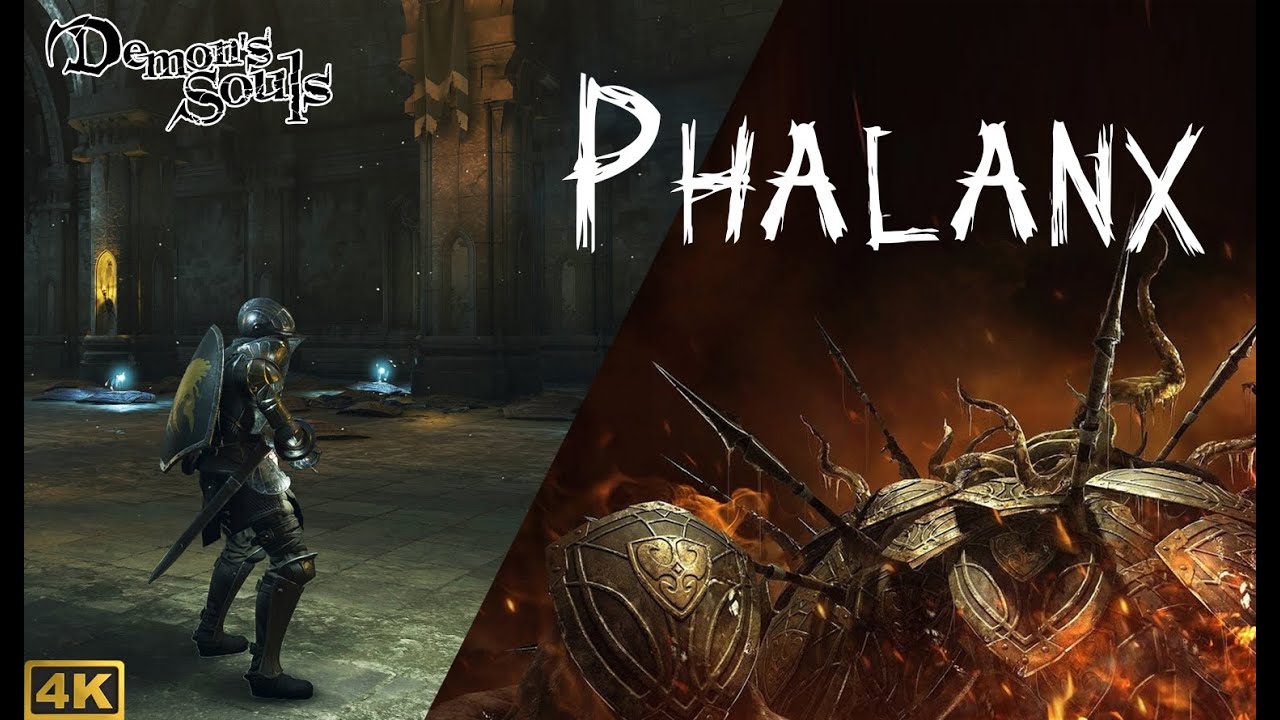 Demon's Souls PS5 Boss fight Phalanx 4K - YouTube