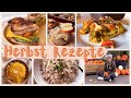 GESUNDE REZEPTE für den HERBST (vegan) - Kürbis Lasagne, Pilz Risotto, Chai Oatmeal, Käse Toastie...