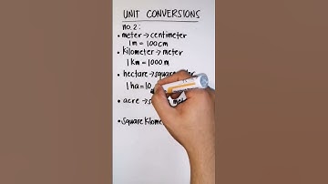 Unit Conversions - #2 #shorts #shortvideo #unitconversion #conversion