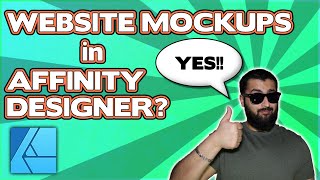 The SECRET to Website Mockups in Affinity Designer - Constraints panel explained