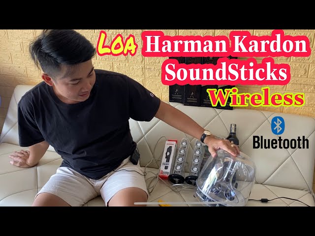 Trải Nghiệm nhanh , Loa trong Suốt Harman Kardon Soundsticks Wireless