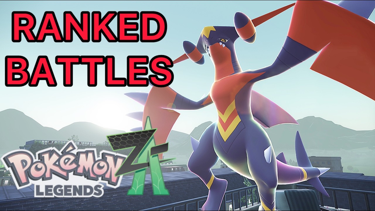 MEGA GARCHOMP Z IS RIDICULOUS in Pokemon Legends Z-A Ranked Battles