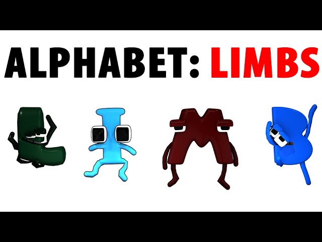 Alphabet Lore - Movie Limbs by Abbysek on DeviantArt