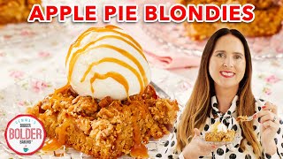 3Layer Apple Pie Blondies: The Ultimate Fall Dessert Recipe!