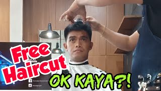 Saan pwedeng magpagupit nang libre || Free haircut for 1 year