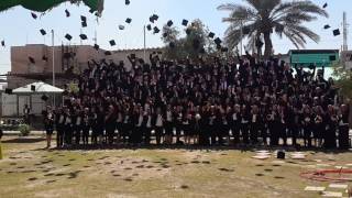 رفع قبعات التخرج قسم التحليلات كلية اليرموك الجامعة 😘